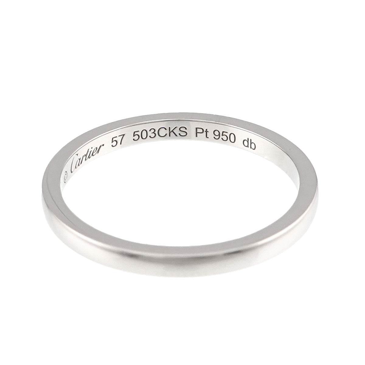 Ballerine Ring Pt Platinum size57 7.75-8(US)