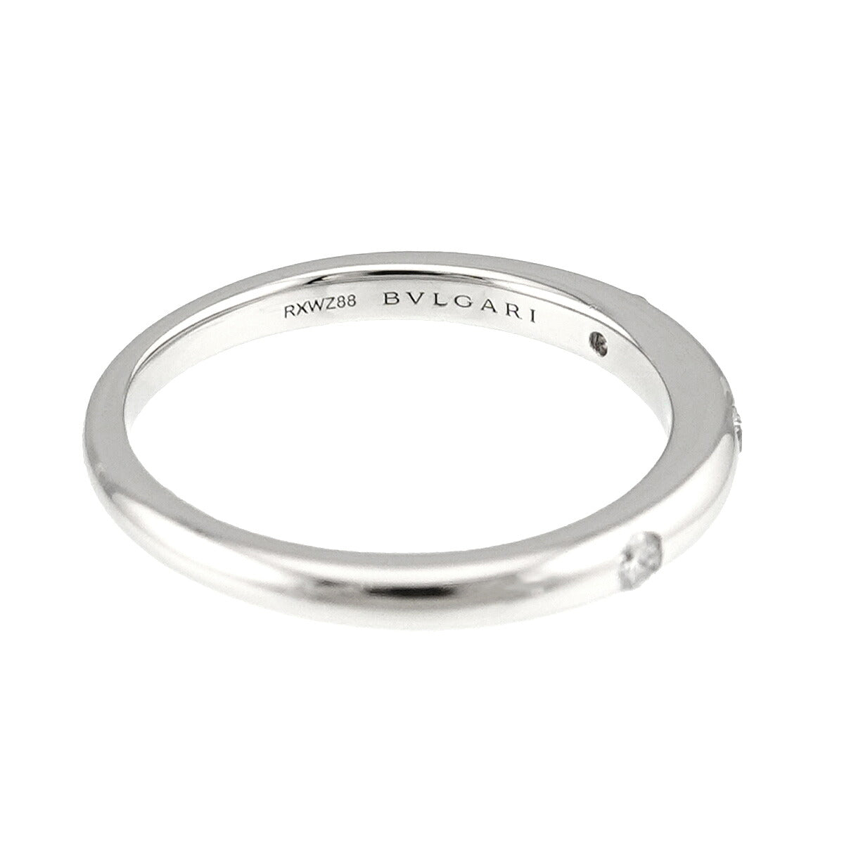 Fedi Diamond 3P Ring Platinum Size3.75(US)