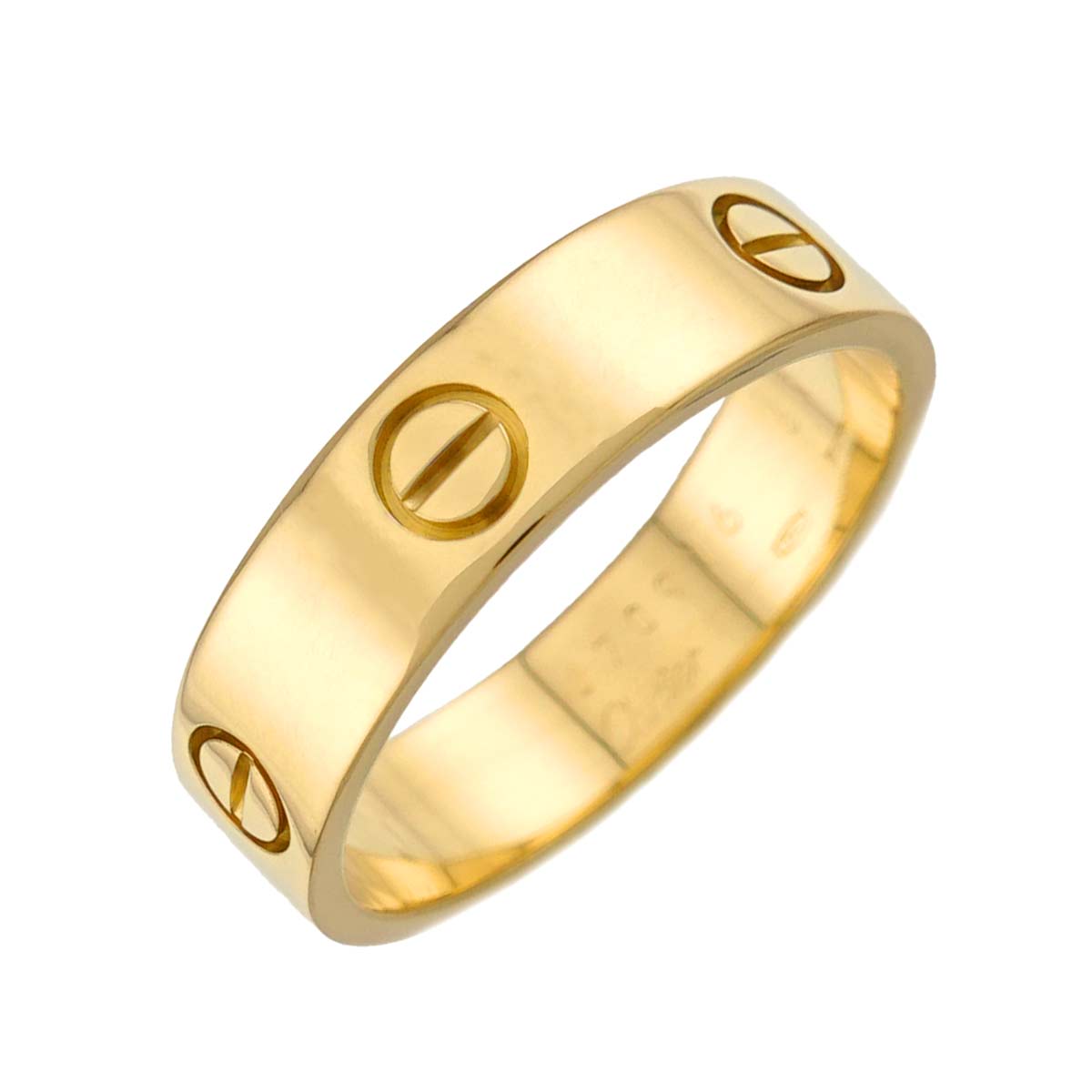 Love Ring 18K Yellow Gold 750 size65 10.75-11(US)