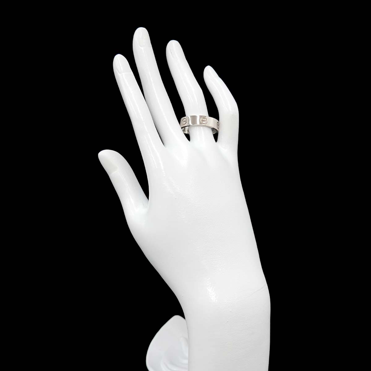 Love Ring 18K WG White Gold 750 size65 10.5-10.75(US)