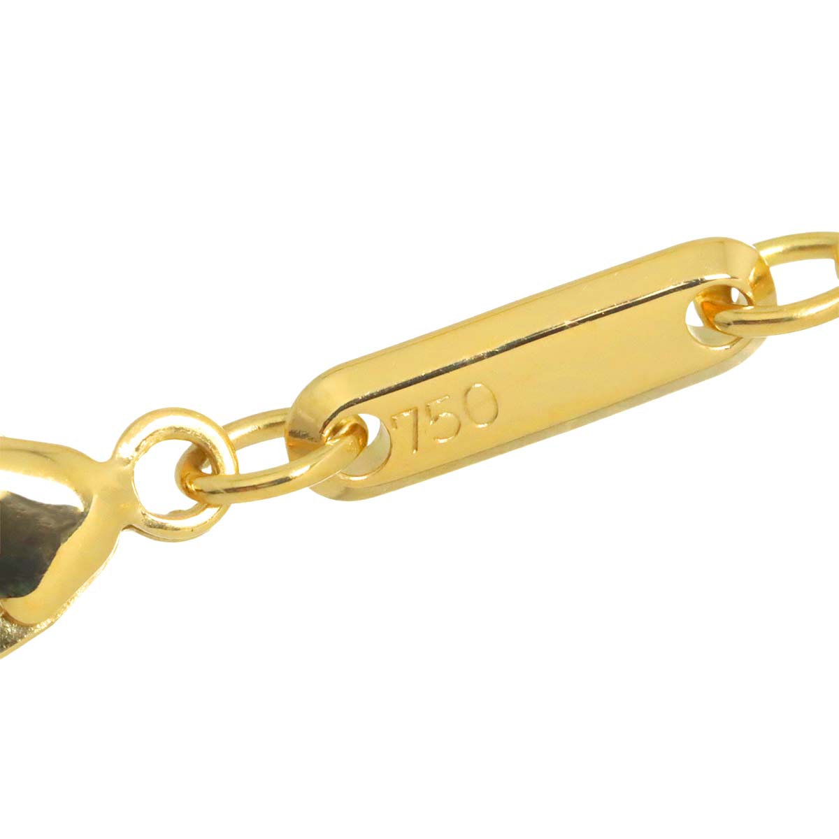 Happy Diamond cross Necklace 18K Yellow Gold 750