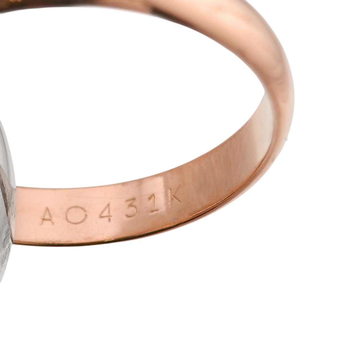 Trinity MM Ring 18K YG WG PG 750 Size53 6.25-6.5(US)