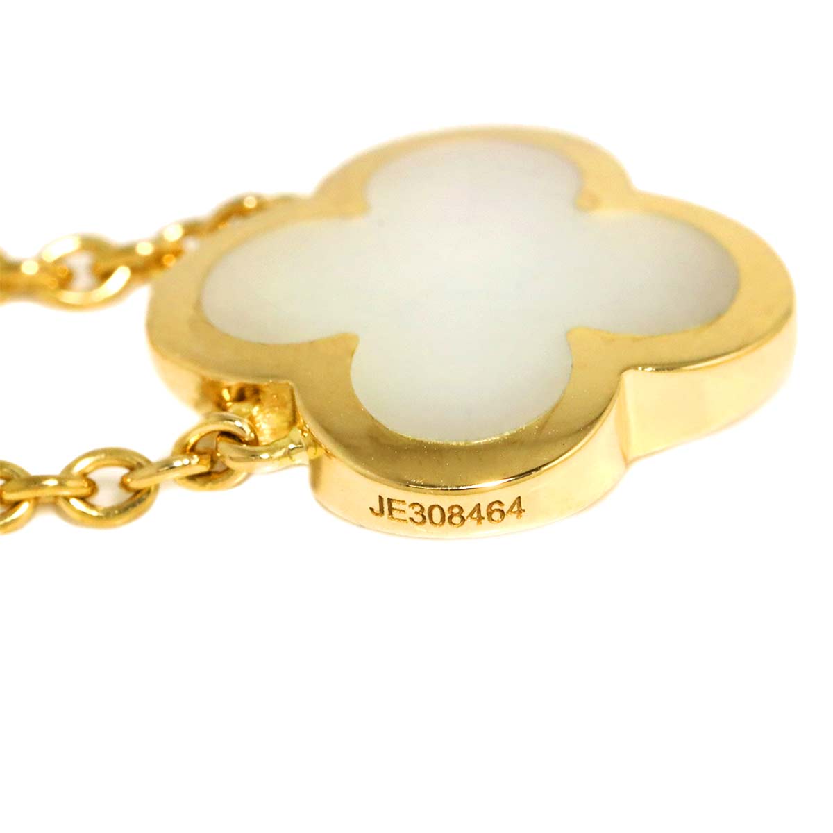 Pure Alhambra MOP Necklace 18K YG 750