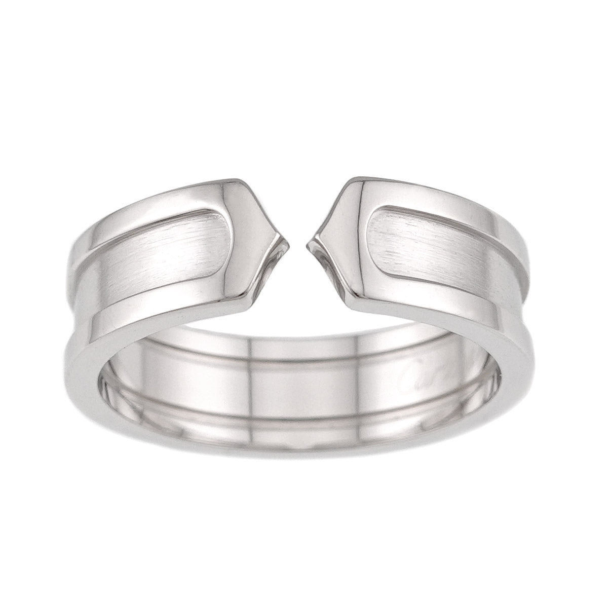 C2 SM Ring 18K WG 750 Size62 9.5-9.75(US)