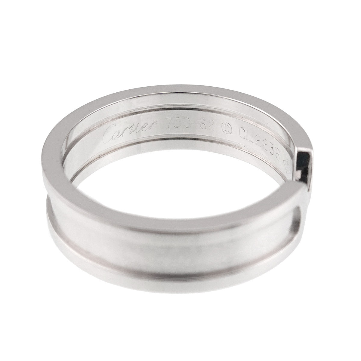 C2 SM Ring 18K WG 750 Size62 9.5-9.75(US)
