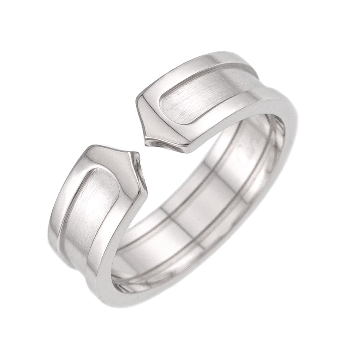 C2 SM Ring 18K WG 750 Size62 9.5-9.75(US)