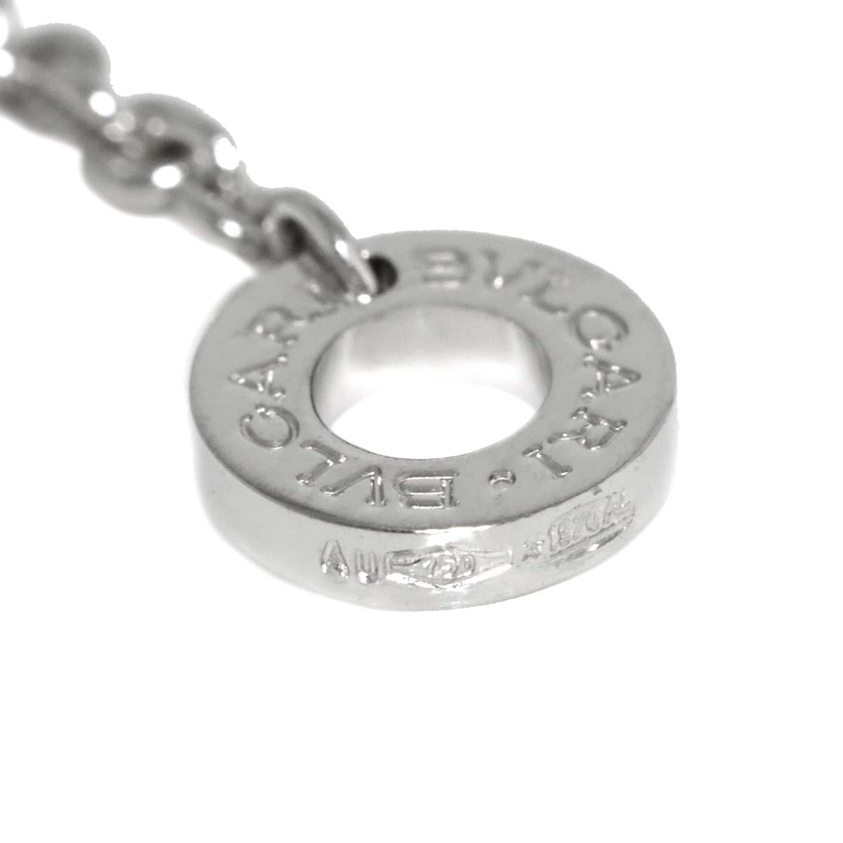Diamond 0.27ct H/VVS2/EX Necklace 18K White Gold 750
