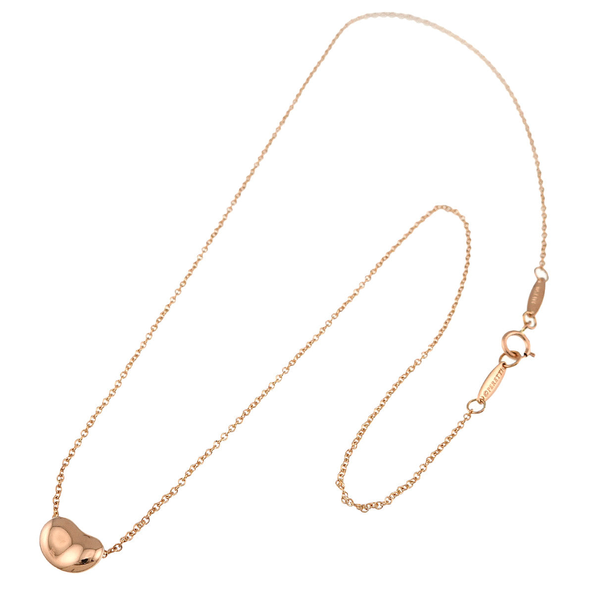 Bean Necklace 18K PG 750
