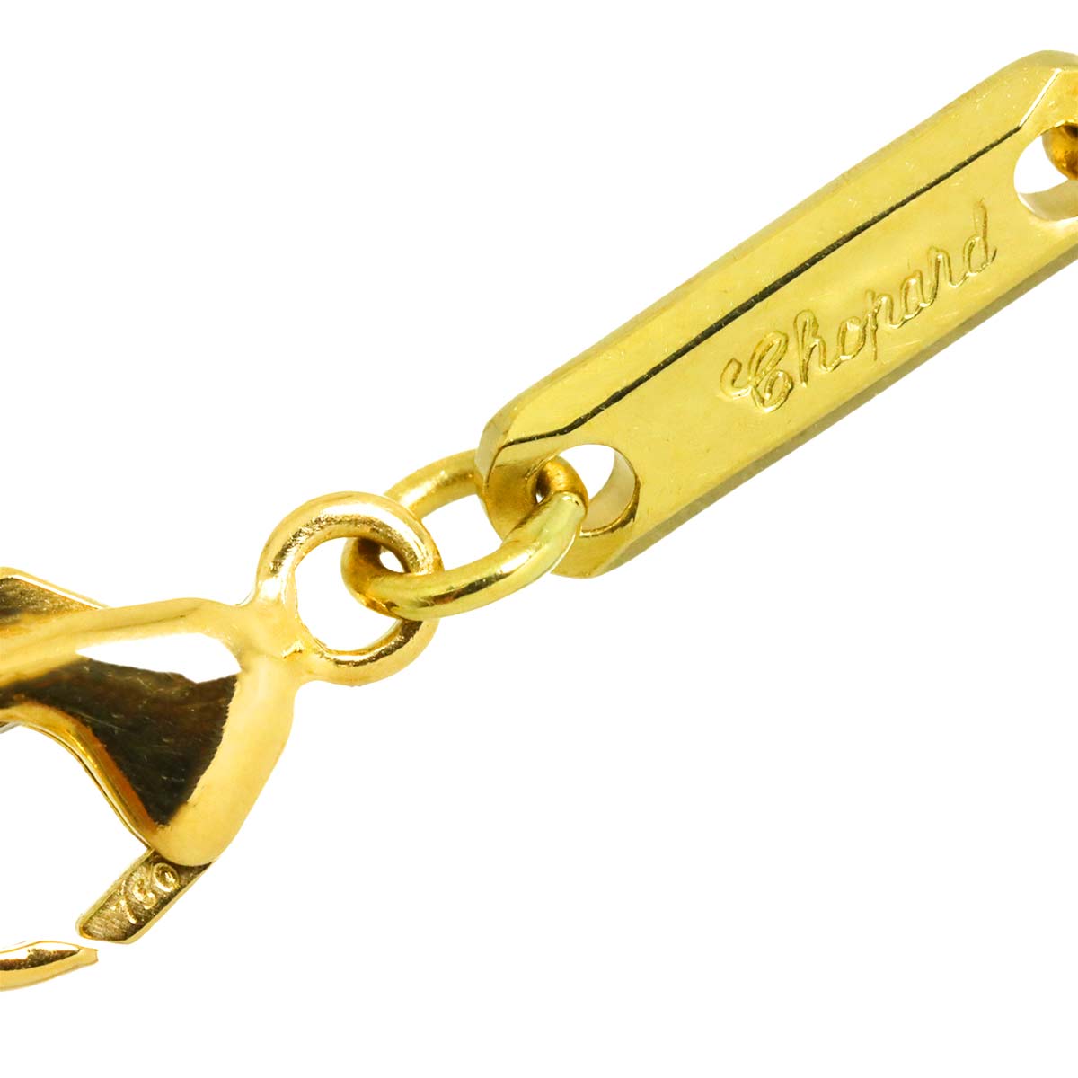 Happy Diamond Heart Necklace 18K Yellow Gold 750