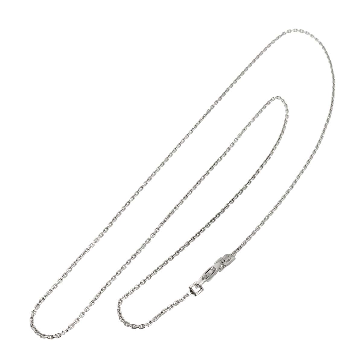 Chain Necklace 18K White Gold 750