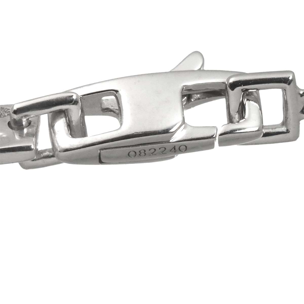 Chain Necklace 18K White Gold 750