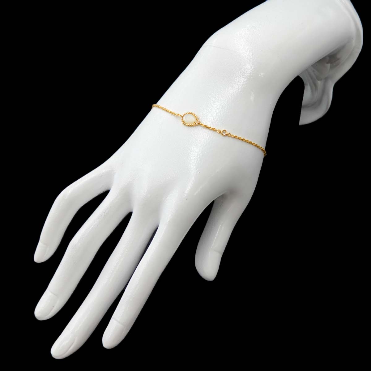 Serpent Boheme MOP Diamond Bracelet XS 18K YG 750