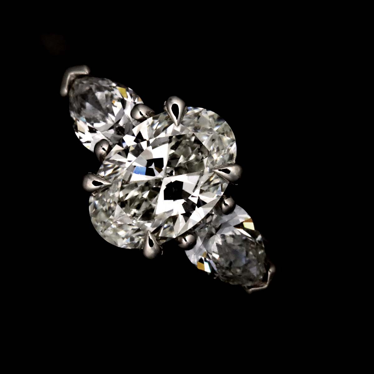 Diamond 0.50ct H/VVS1 Ring Pt Platinum Size4-4.5(US)
