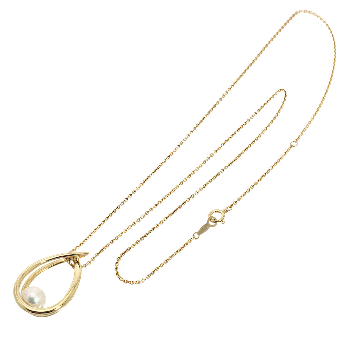 Akoya Pearl 7.0mm Necklace 18K YG 750
