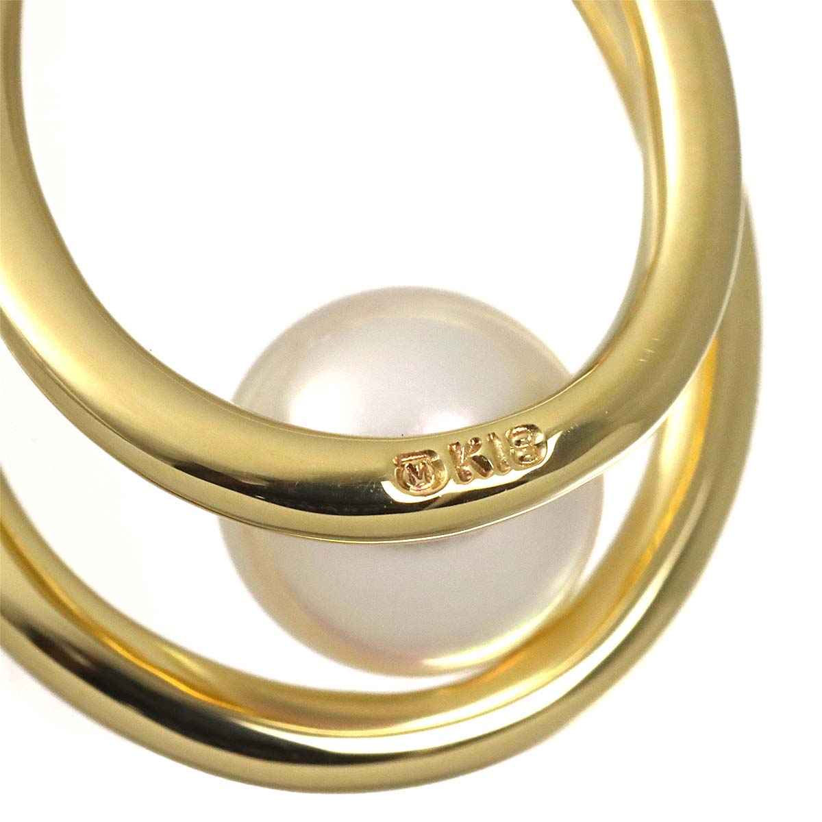 Akoya Pearl 7.0mm Necklace 18K YG 750
