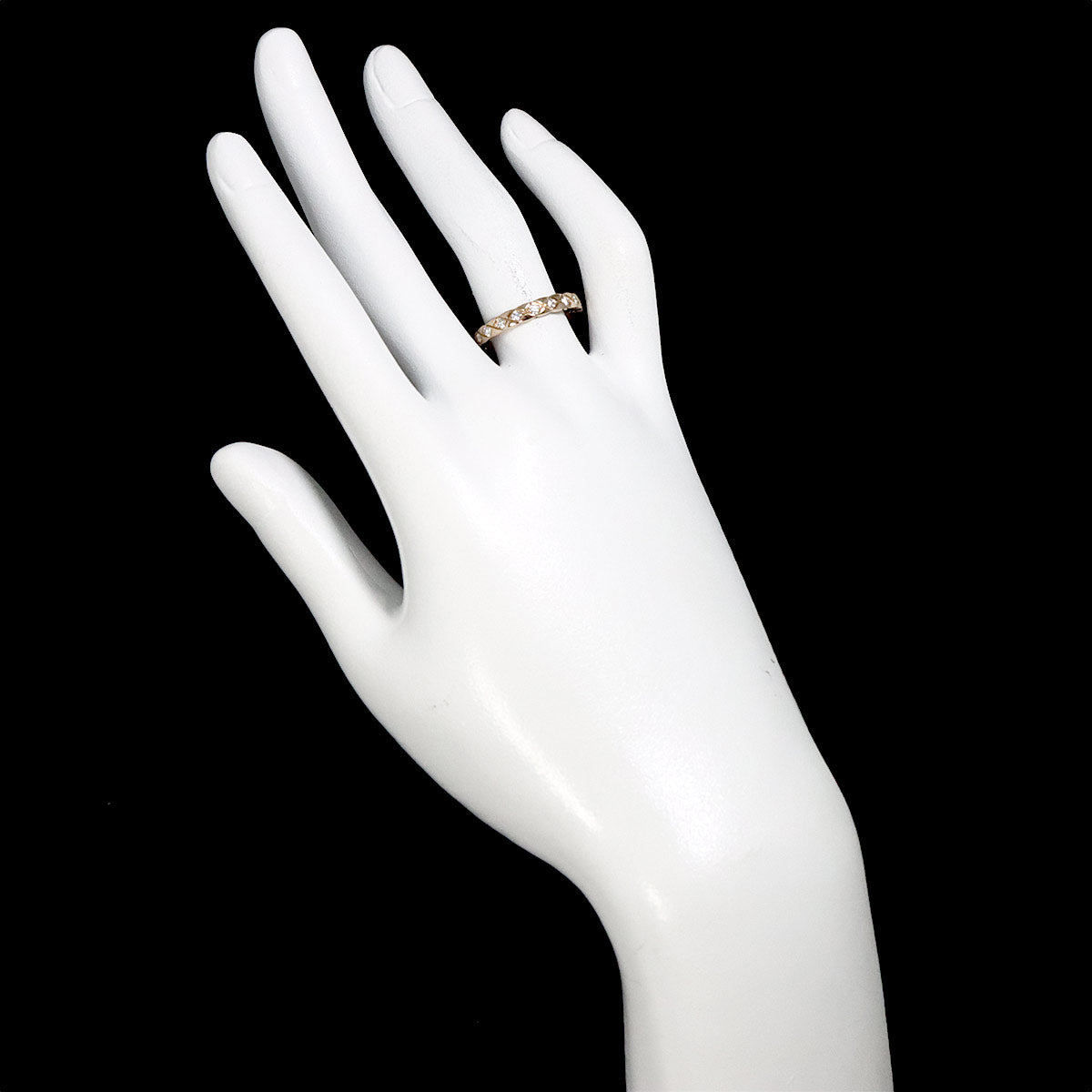 Coco Crush Diamond Ring 18K Pink Gold 750 Size54 6.25-6.5(US)
