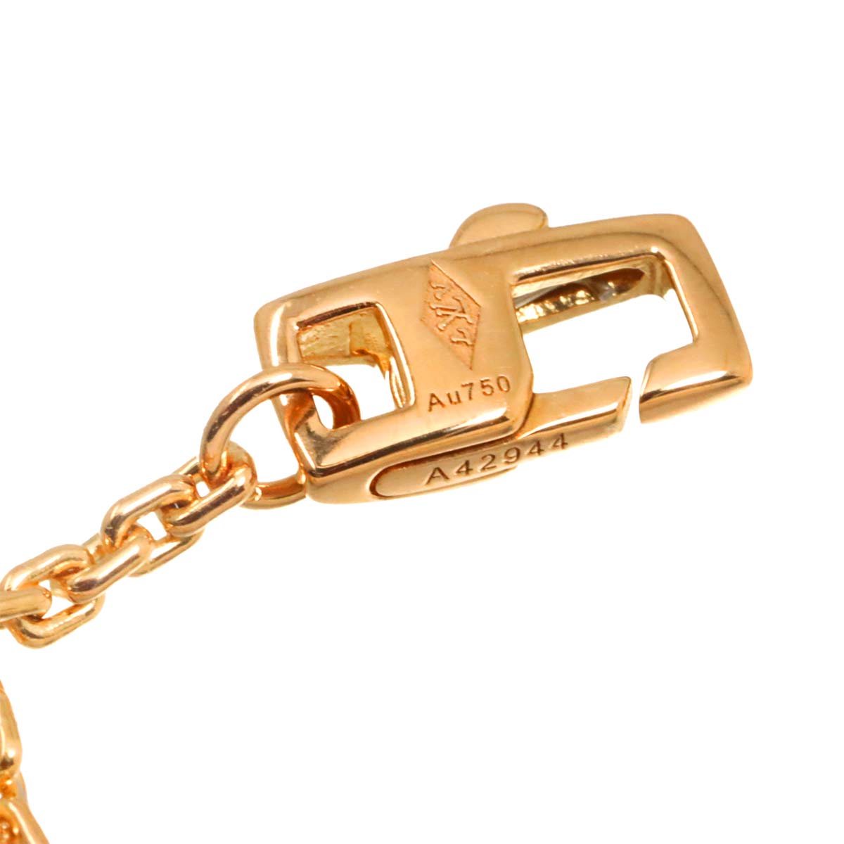 Monogram Diamond Bracelet 18K YG WG PG 750