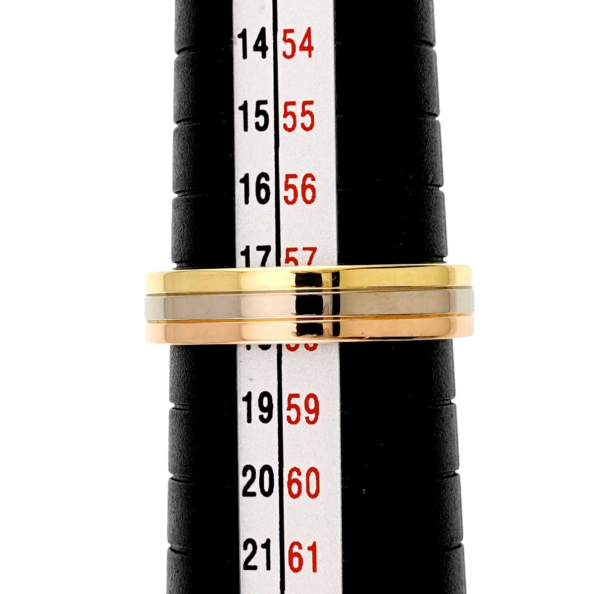 VENDOME Ring 18K YG WG PG 750 Size58 8-8.25(US)
