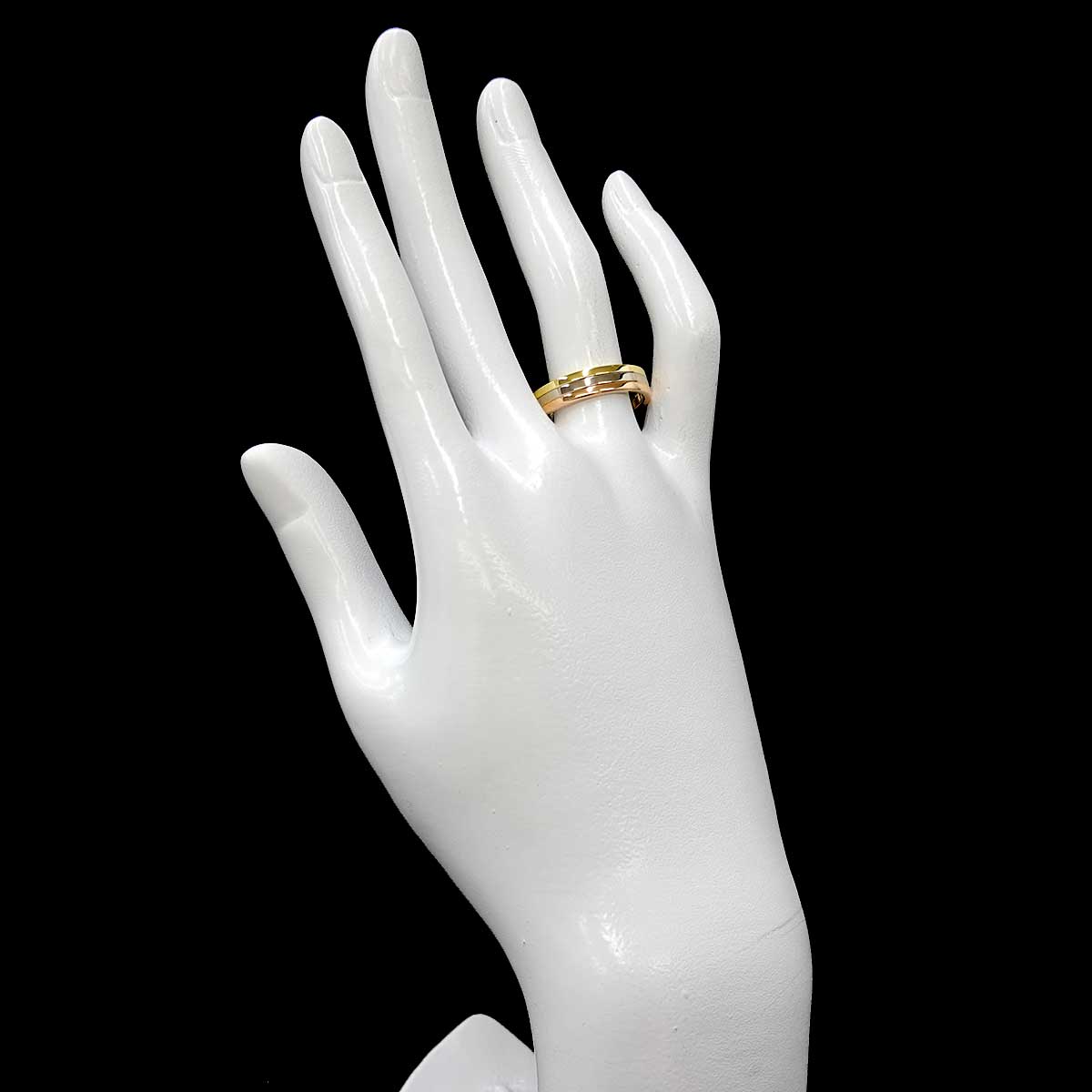 VENDOME Ring 18K YG WG PG 750 Size58 8-8.25(US)