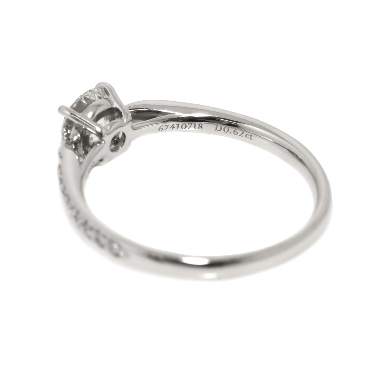 Harmony Diamond 0.62ct Ring Pt Size6(US)