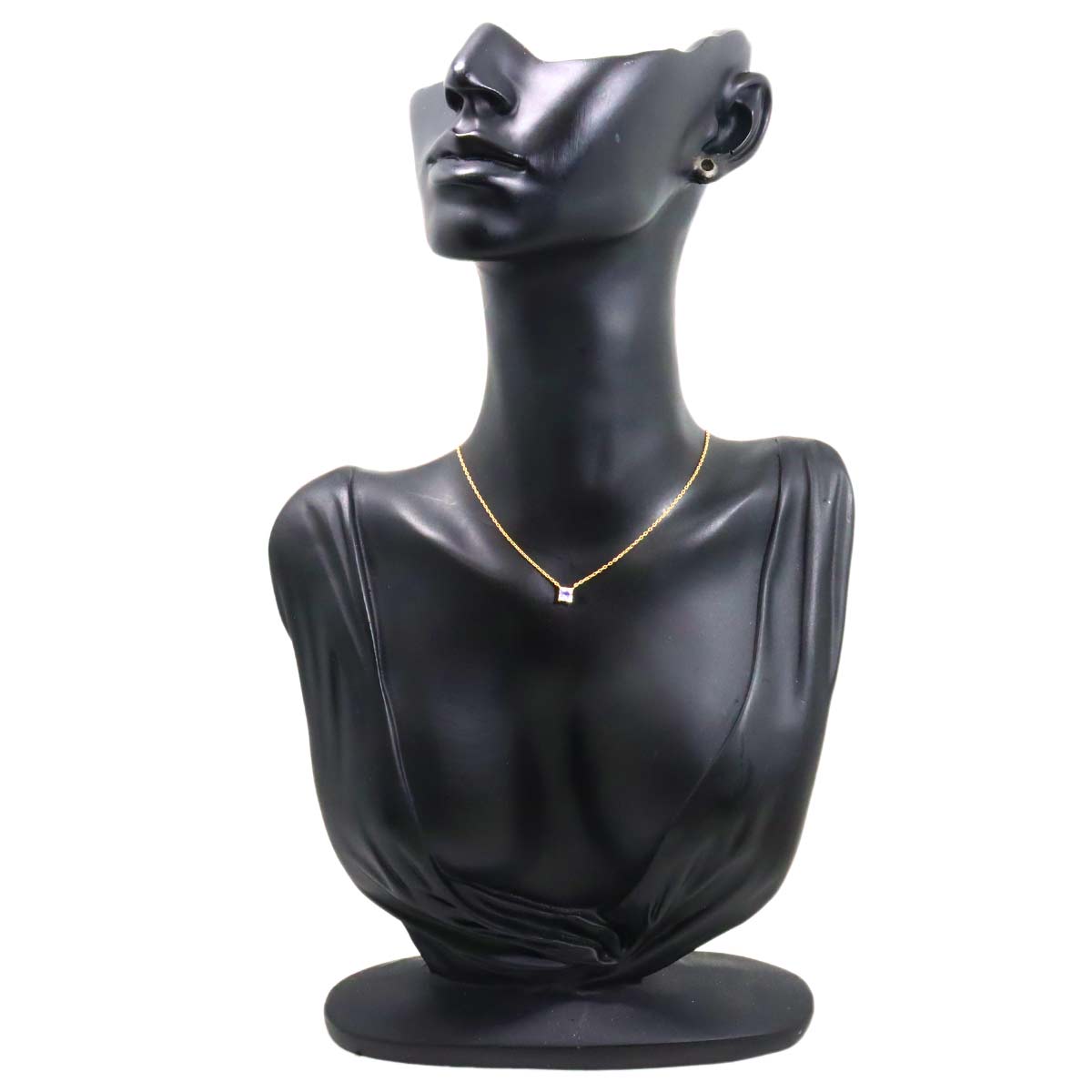 Labradorite Necklace 18K Yellow Gold 750