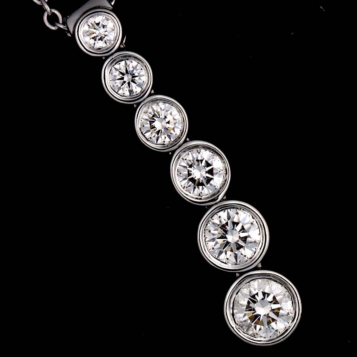 Jazz Diamond Necklace Pt Platinum