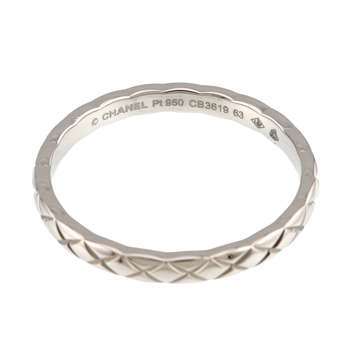 Coco Crush Ring SM Platinum size63 10-10.25(US)