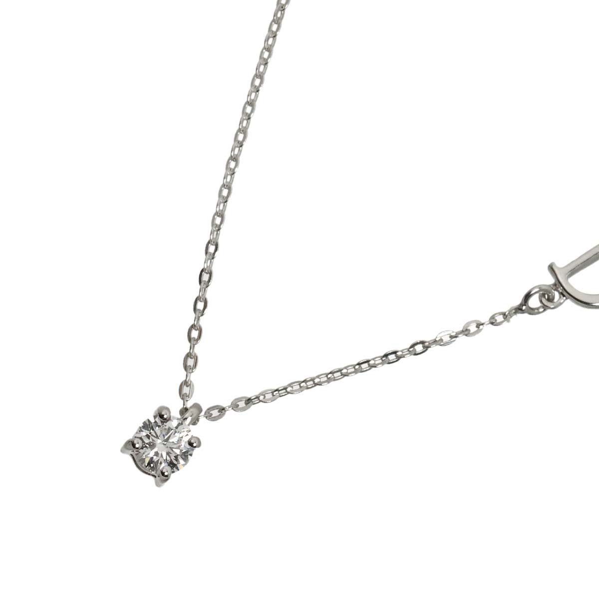 Veramore Diamond Necklace 18K WG 750