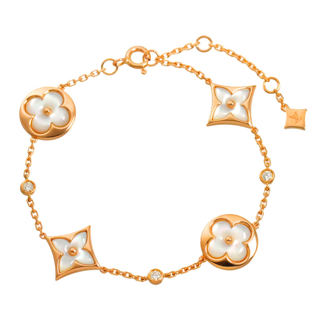 Blossom BB Diamond Bracelet 18K Pink Gold 750