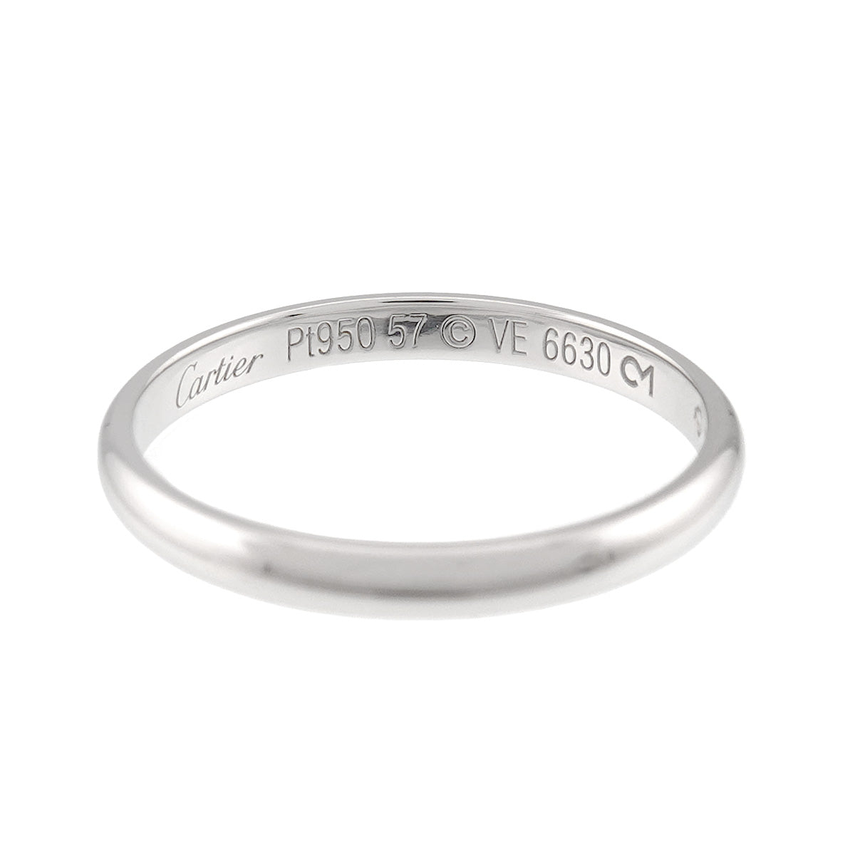 Classic Ring Platinum Size57 7.75-8(US)