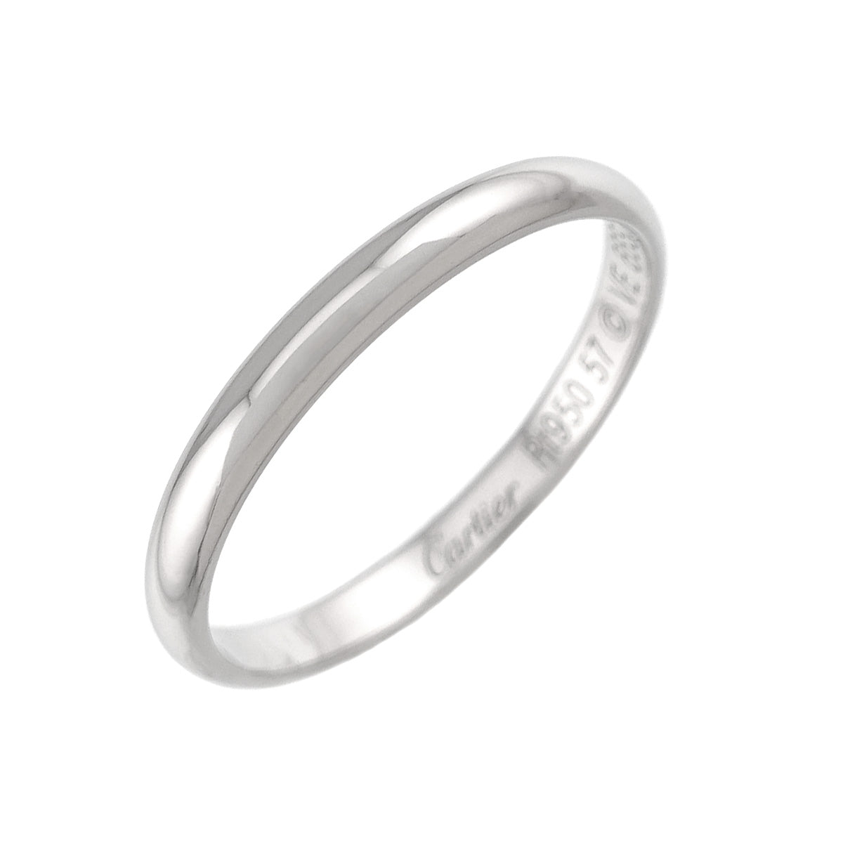 Classic Ring Platinum Size57 7.75-8(US)