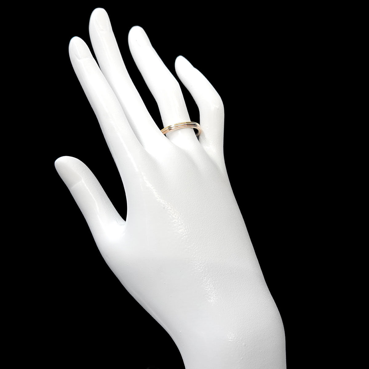 Vendome Ring 18K YG WG PG 750 size60 9(US)