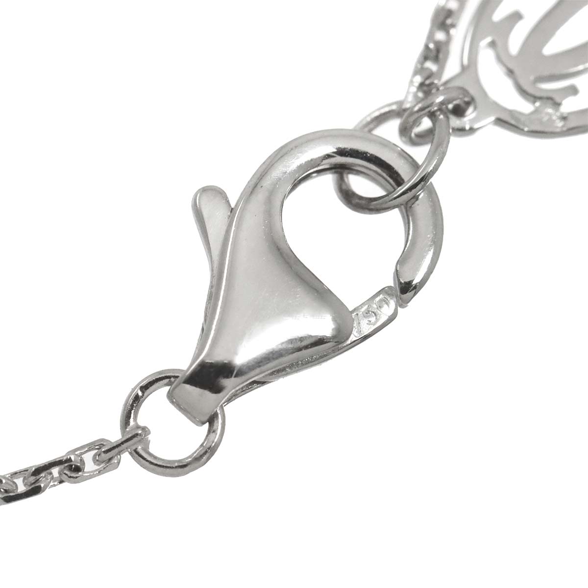 GALANTERIE Diamond 0.51ct G/VVS1/3EX Necklace 18K WG 750