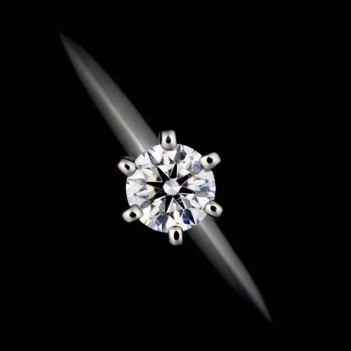Diamond 0.19ct Ring Pt 6.25-6.5(US)