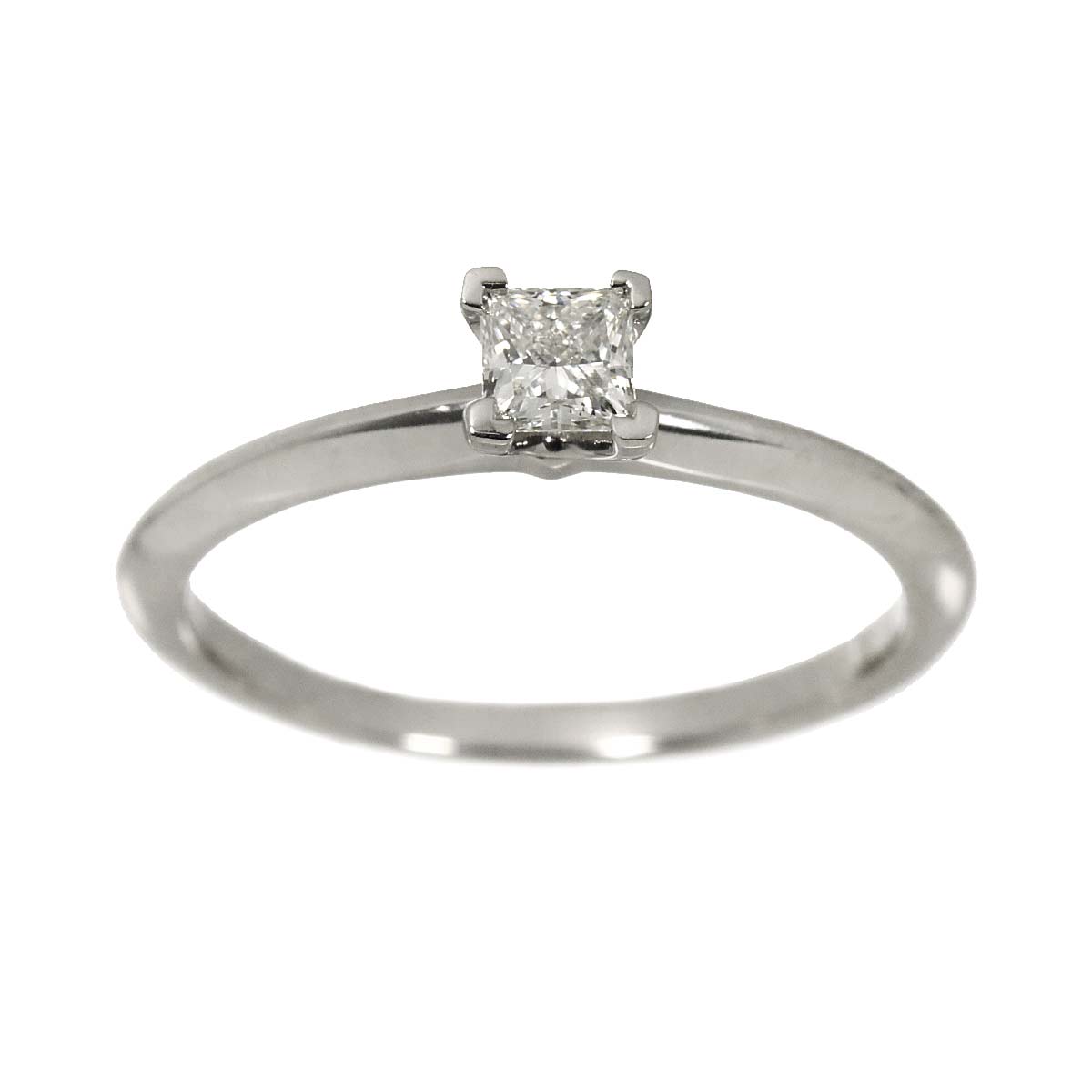Diamond 0.23ct Ring Platinum Size5.75-6(US)