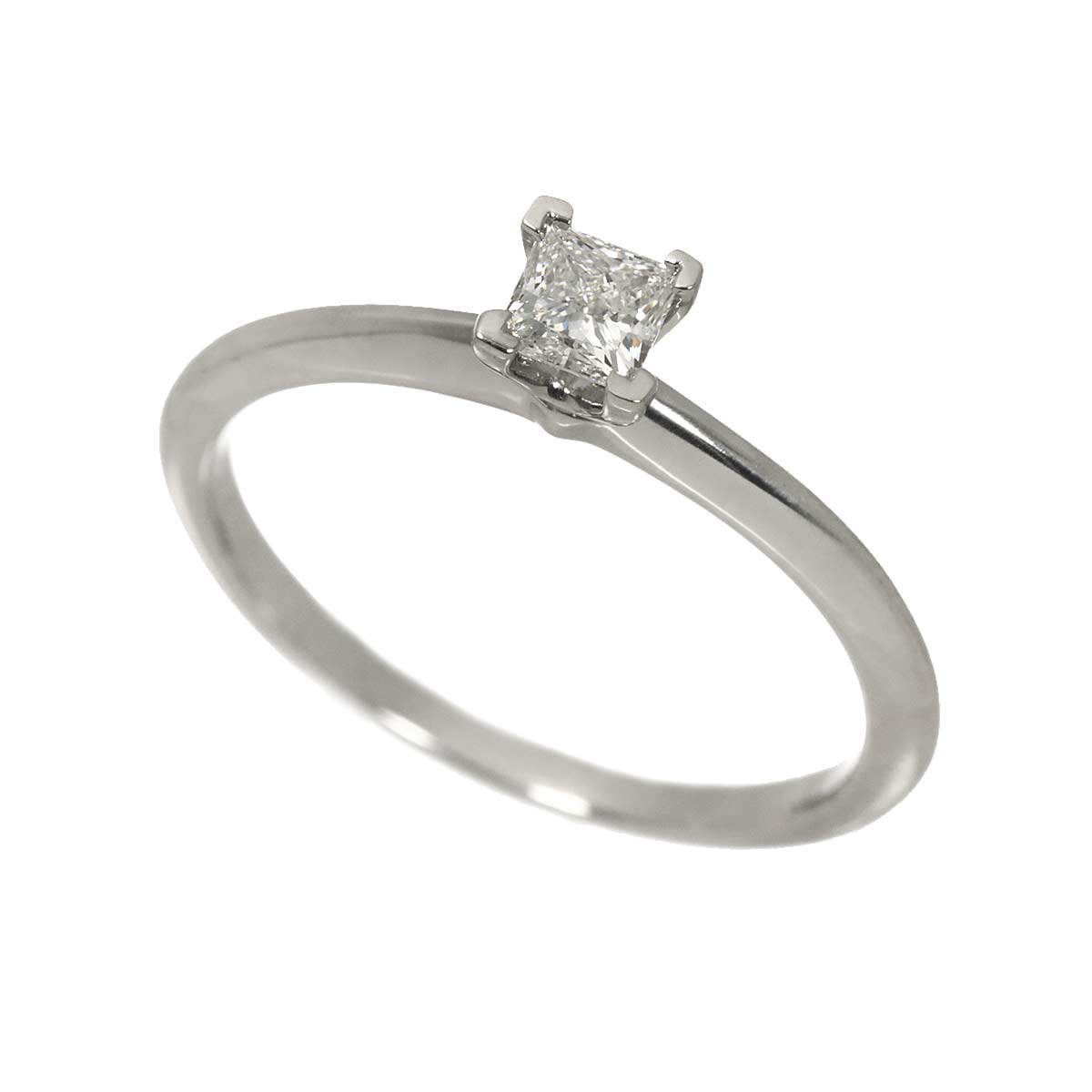 Diamond 0.23ct Ring Platinum Size5.75-6(US)