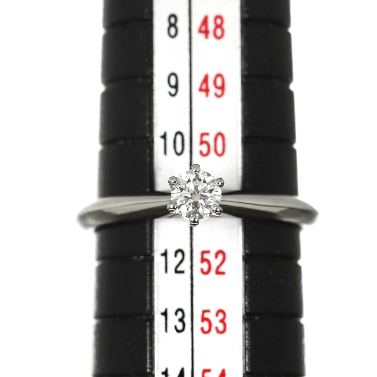 Diamond 0.21ct E/VS1/3EX Ring Pt Platinum Size5.75-6(US)