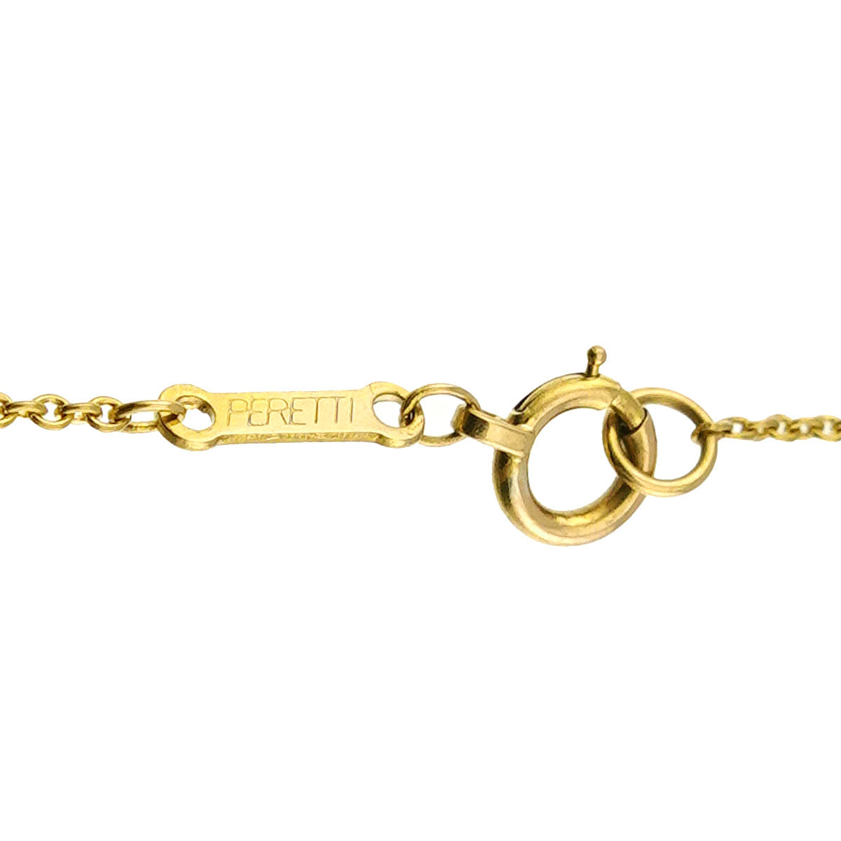 Open Heart Necklace 18K Yellow Gold 750