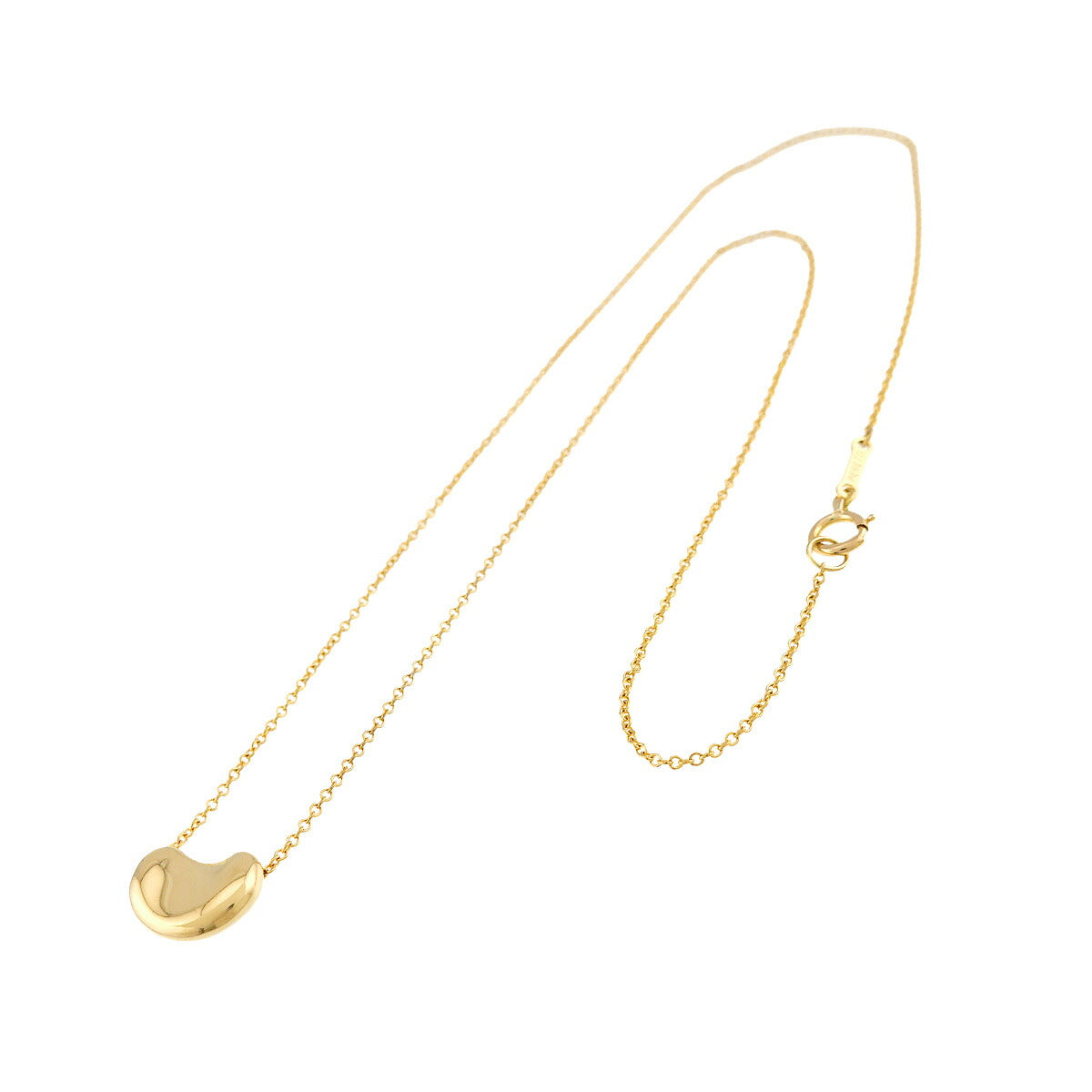 Bean Necklace 18K Yellow Gold 750