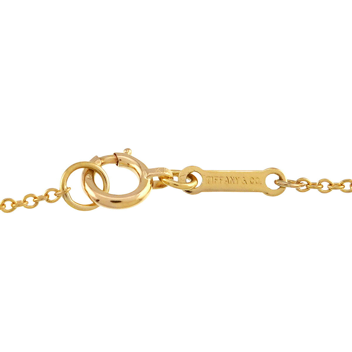 Bean Necklace 18K Yellow Gold 750