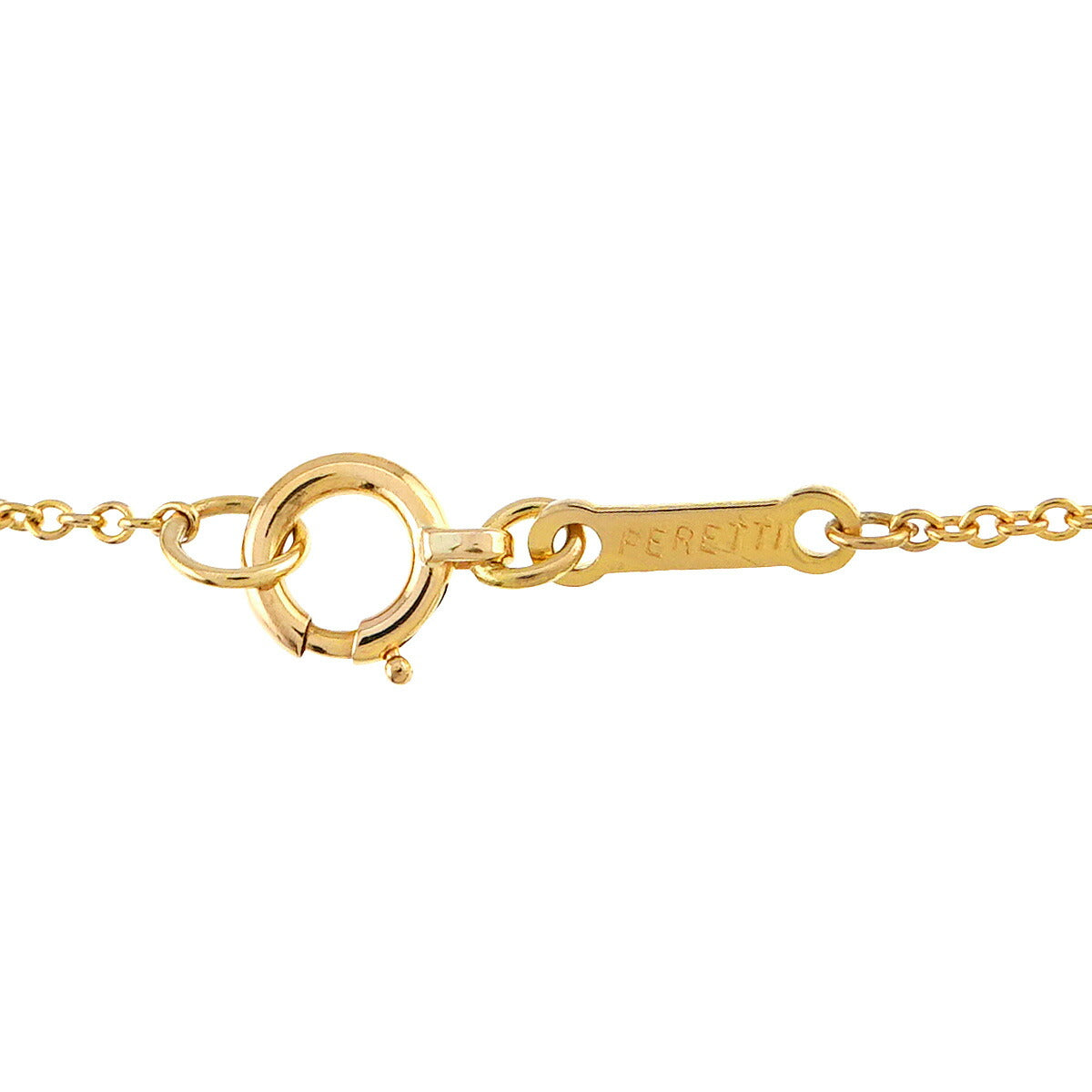 Bean Necklace 18K Yellow Gold 750