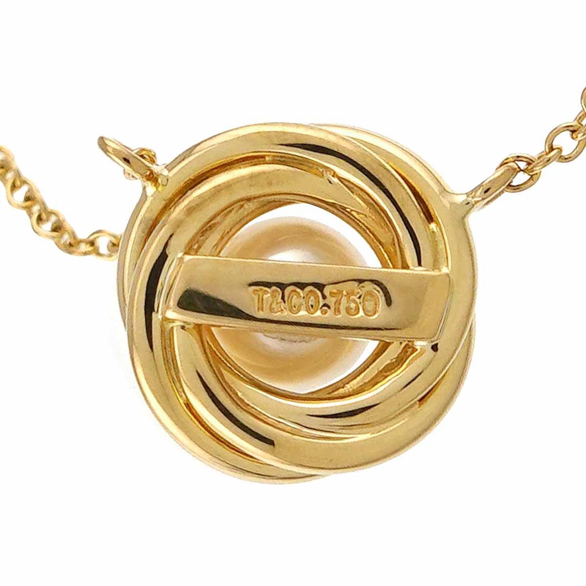 Akoya pearl 5.0mm Necklace 18K YG 750