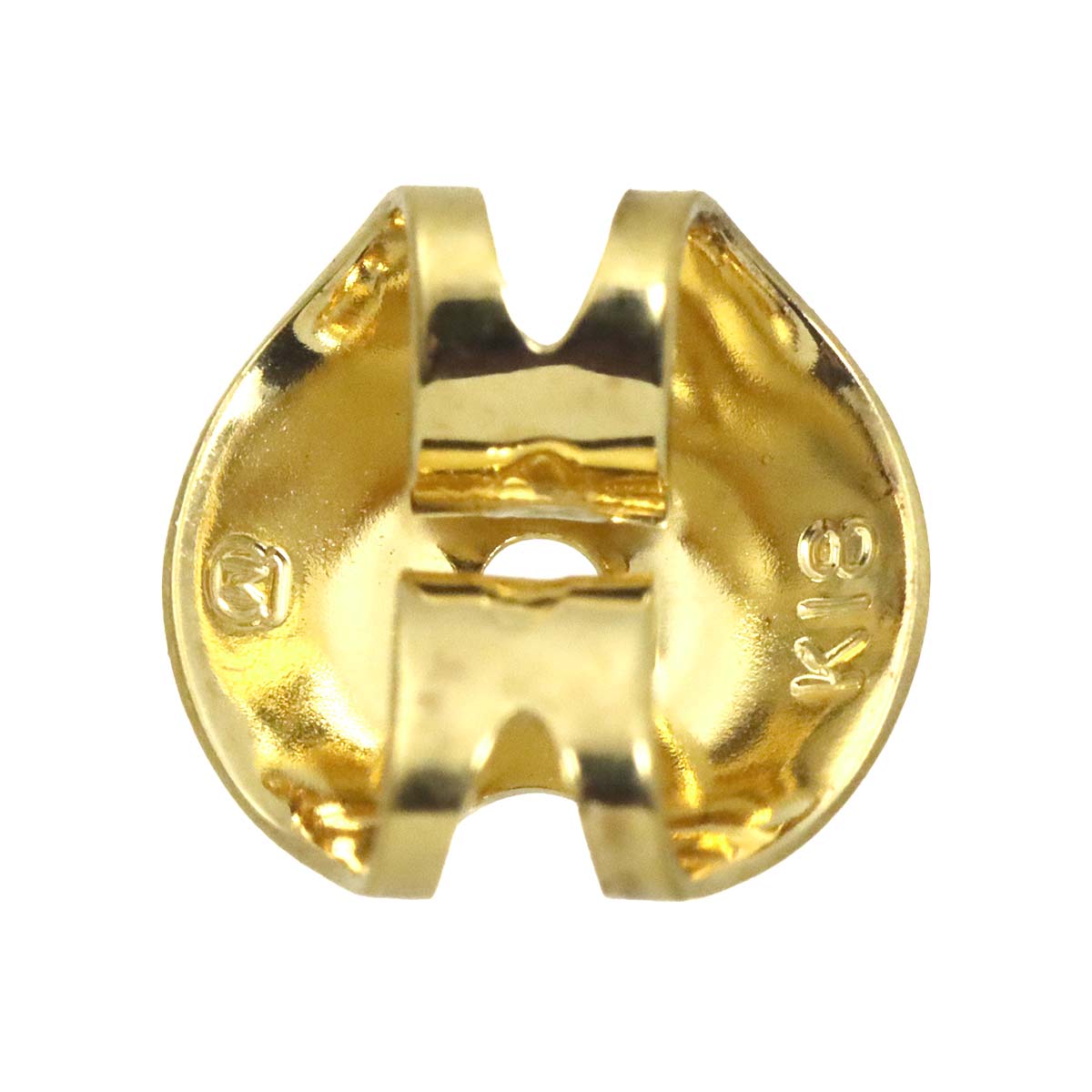 Akoya Pearl 3.6mm Earrings Clip on 18K Yellow Gold 750
