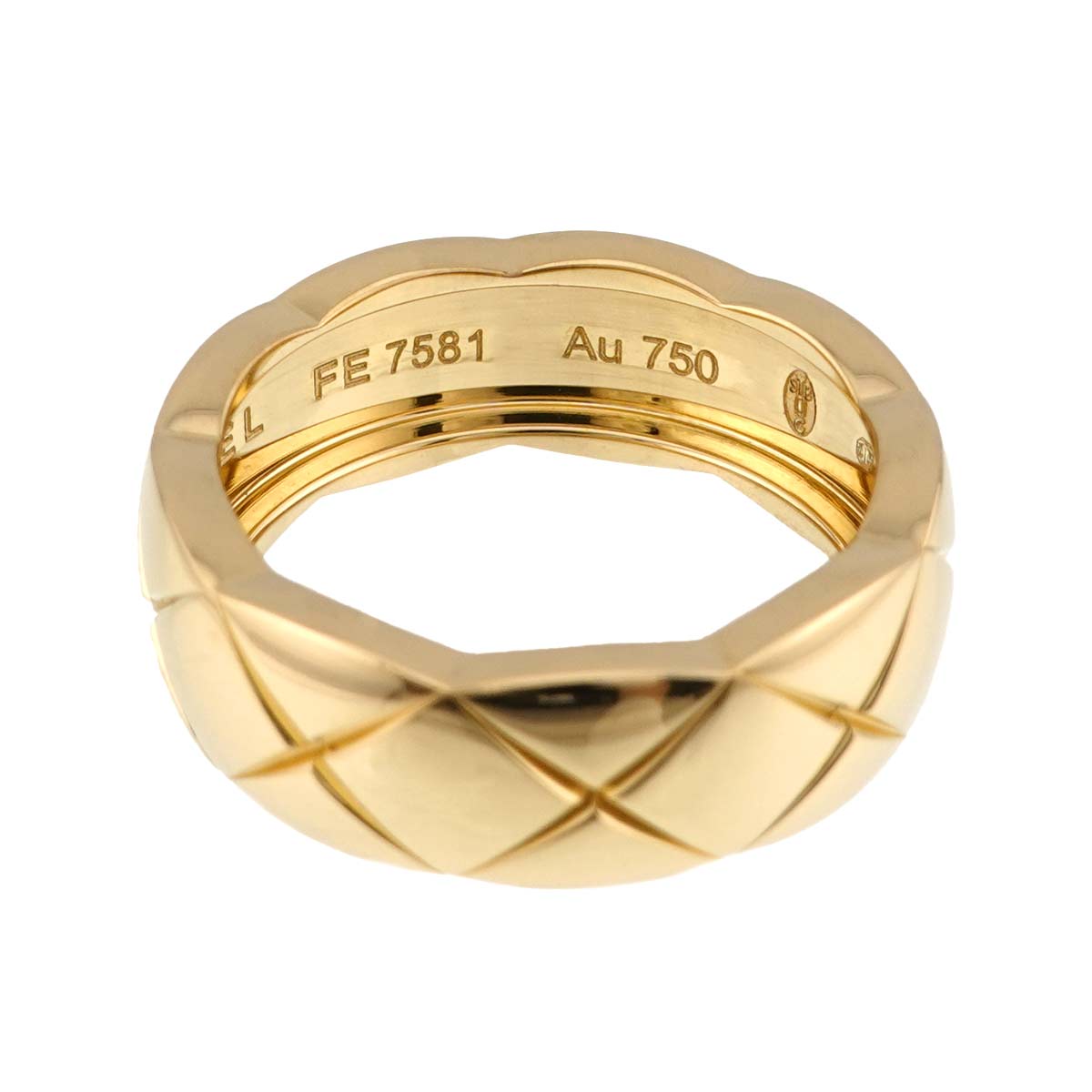 Coco Crush Ring MM 18K Yellow Gold 750 Size51 5.5-5.75(US)