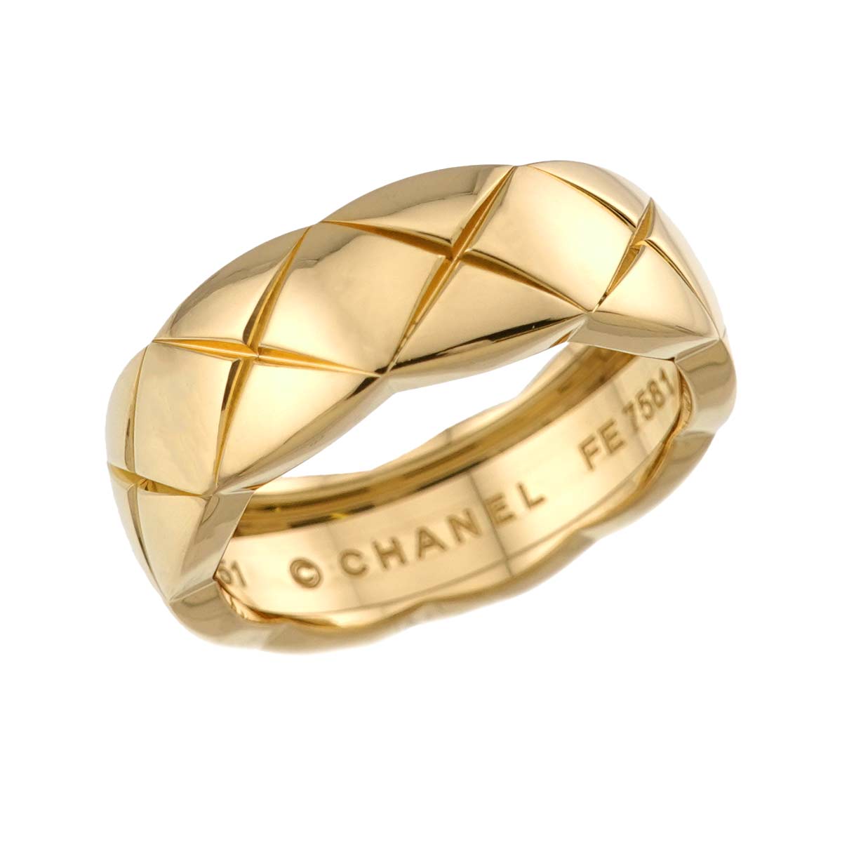 Coco Crush Ring MM 18K Yellow Gold 750 Size51 5.5-5.75(US)