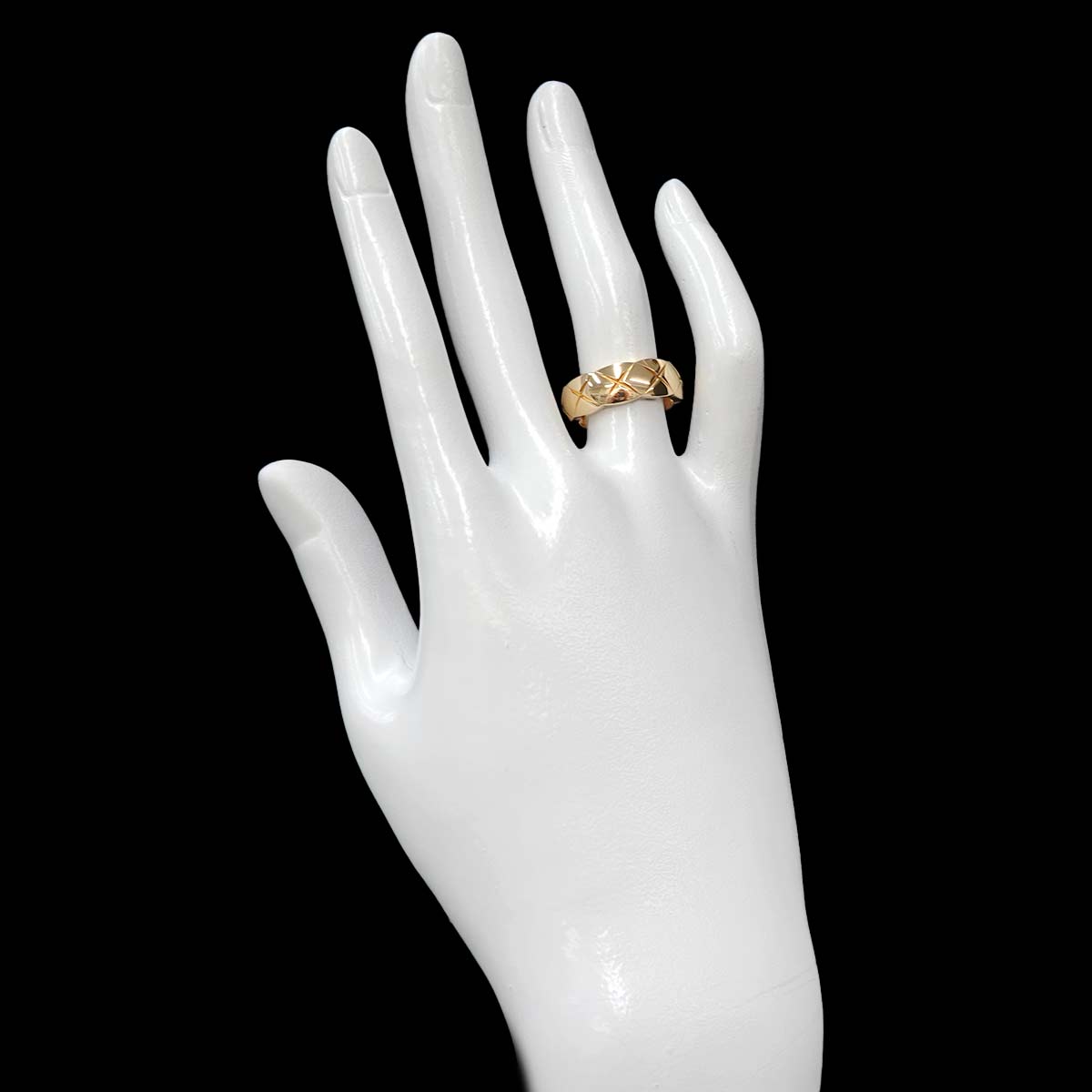 Coco Crush Ring MM 18K Yellow Gold 750 Size51 5.5-5.75(US)