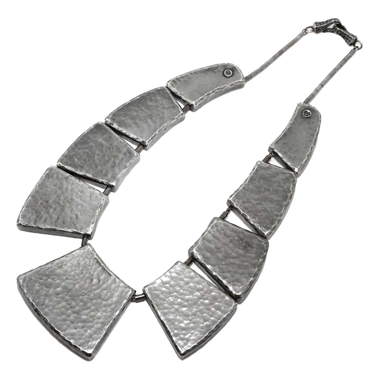 Hematite Heart Necklace Silver 925