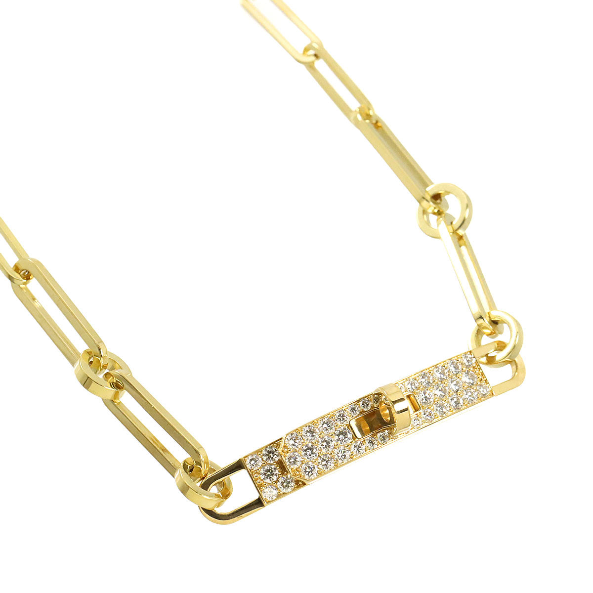 Kelly Diamond 0.62ct Necklace 18K Yellow Gold 750
