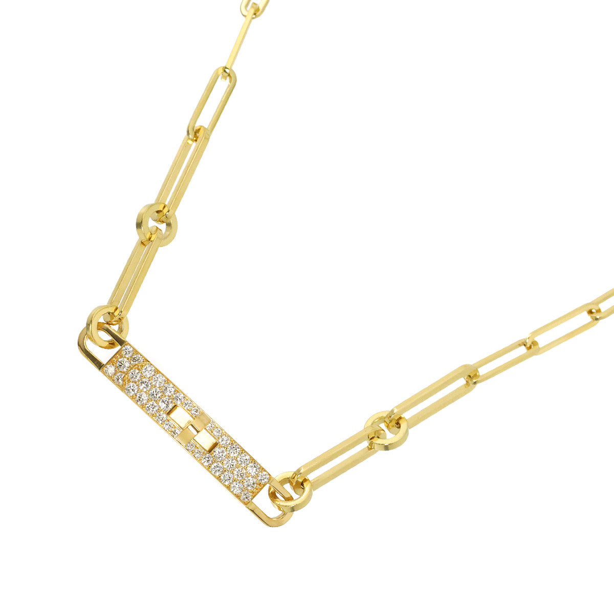 Kelly Diamond 0.62ct Necklace 18K Yellow Gold 750