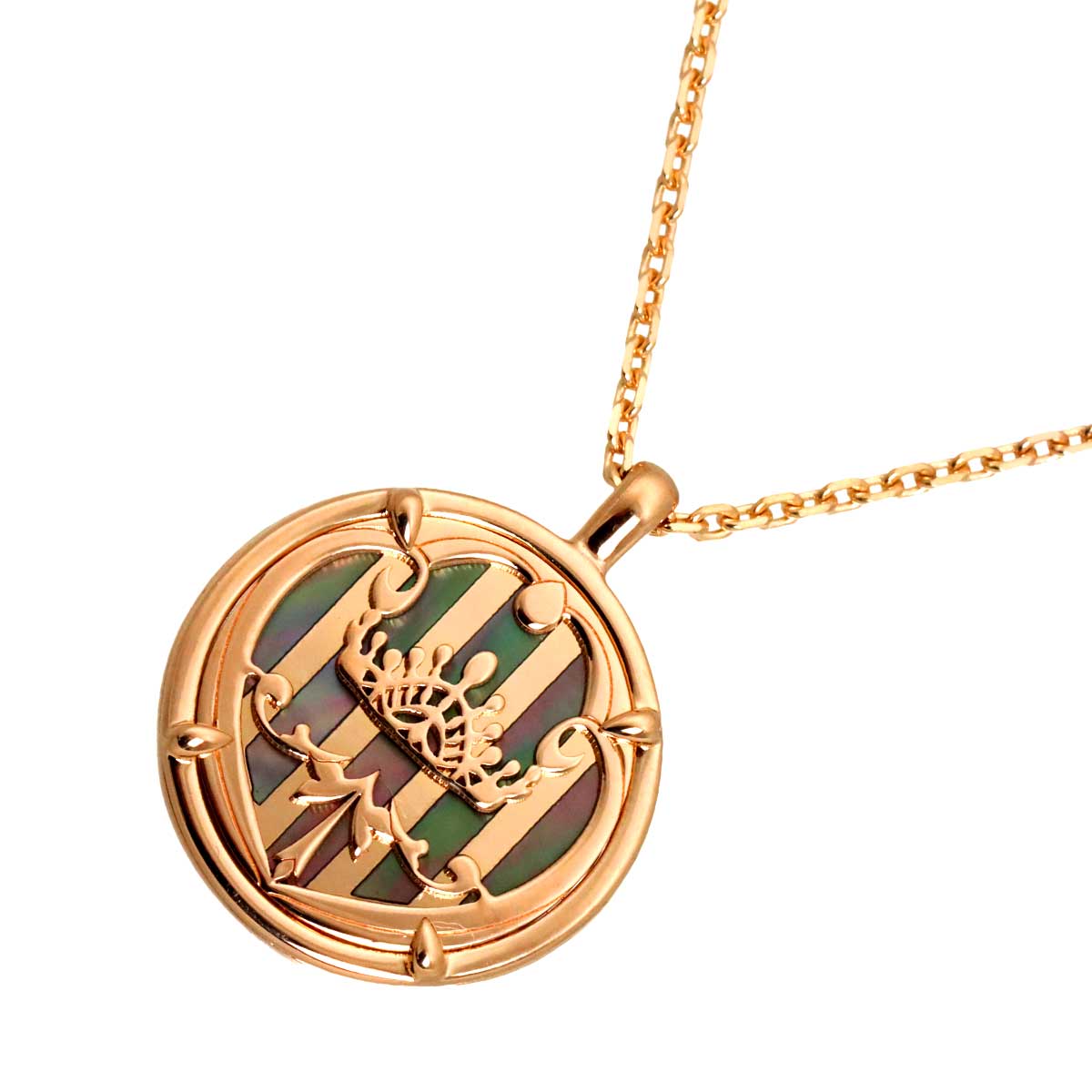 Legende de Diamond MOP Necklace 18K Pink Gold 750